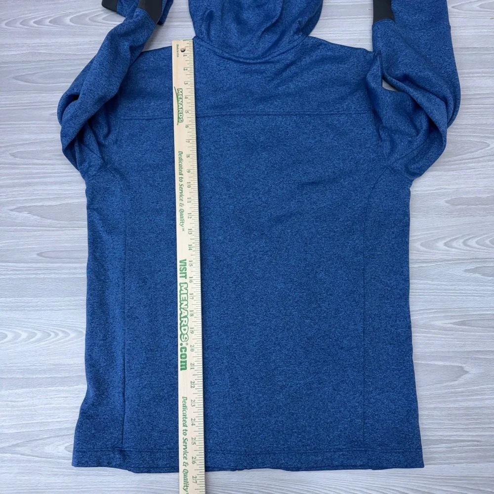 The North Face Canyon Flats Fleece Hoodie Jacket Men's MD Blue NF0A3LHH Full Zip
